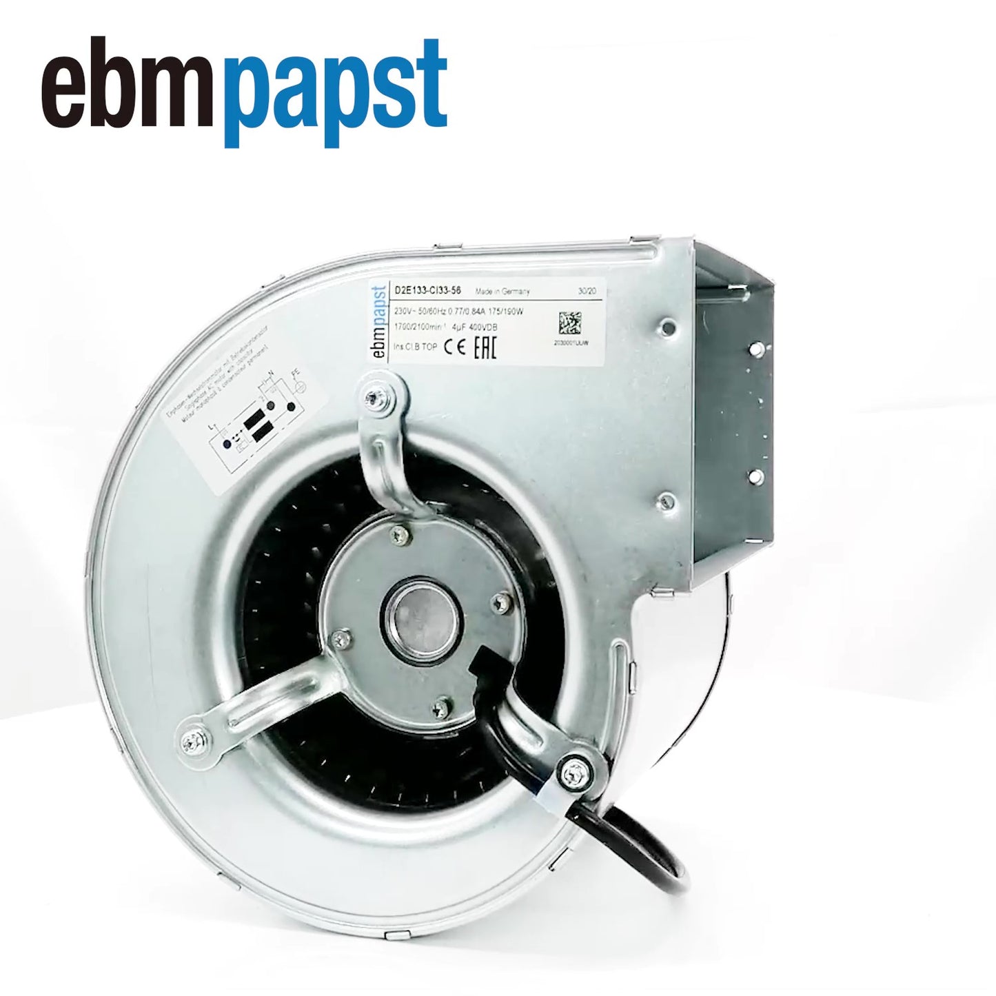 ebm-papst D2E133-CI33-56 515m³/h 2100RPM Industrial Fan