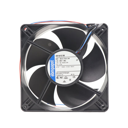 Back view of ebm-papst 4414/12M compact fan
