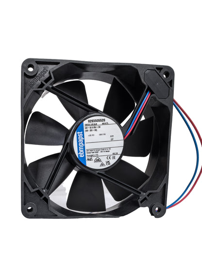 Front view of ebm-papst 4414FL compact fan