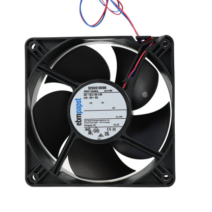 Front view of ebm-papst 4414MU compact fan