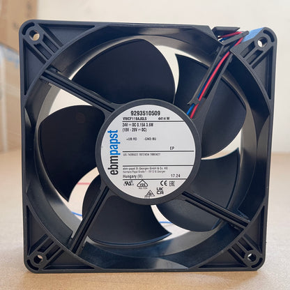ebmpapst 4414M Compact Fan 119*119*38mm 24V 3300RPM 184m³/h 4.1W 88Pa