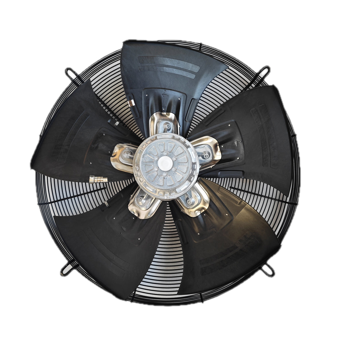 Front view of ebm-papst S4D630-BR01-02 axial fan