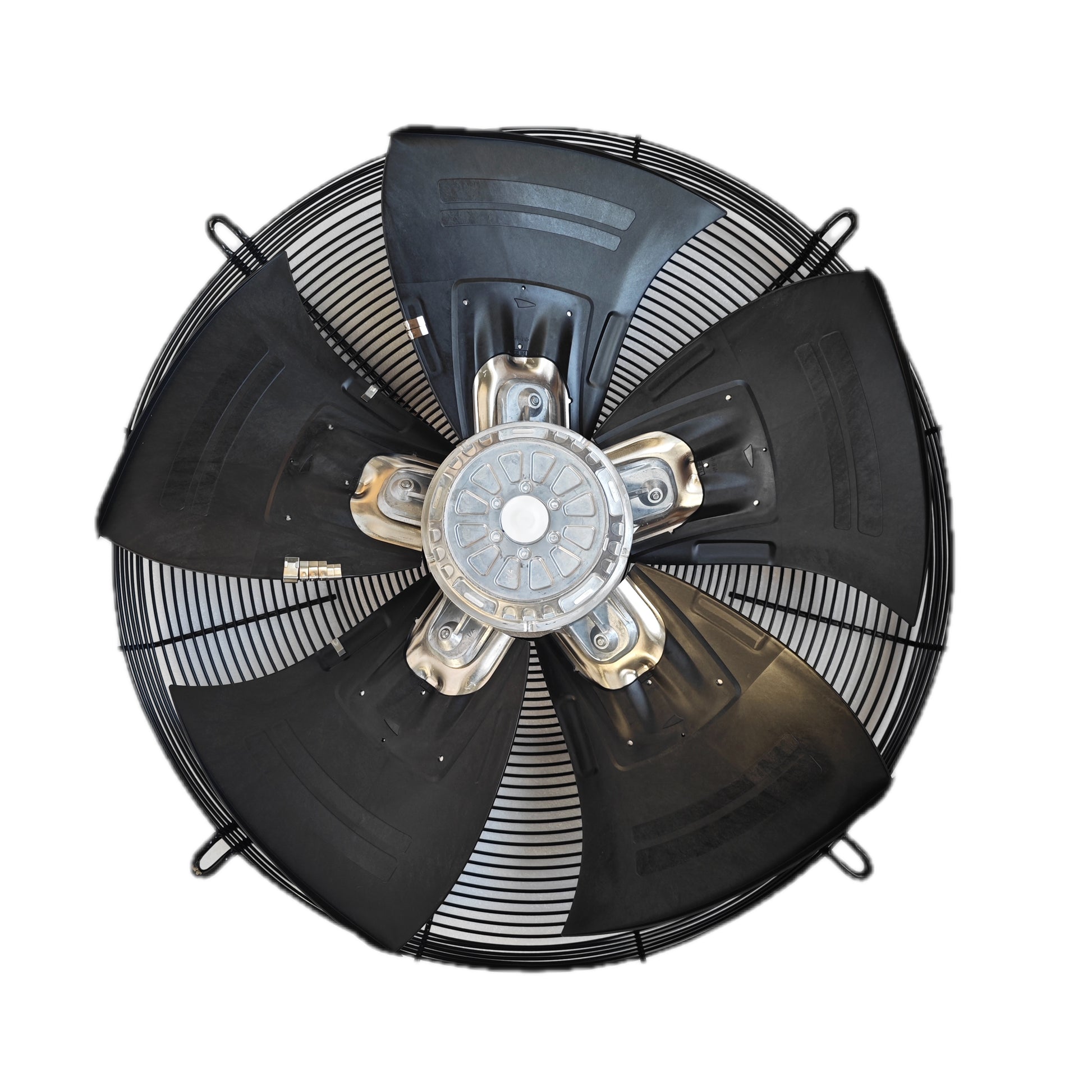 Front view of ebm-papst S4D630-BR01-02 axial fan