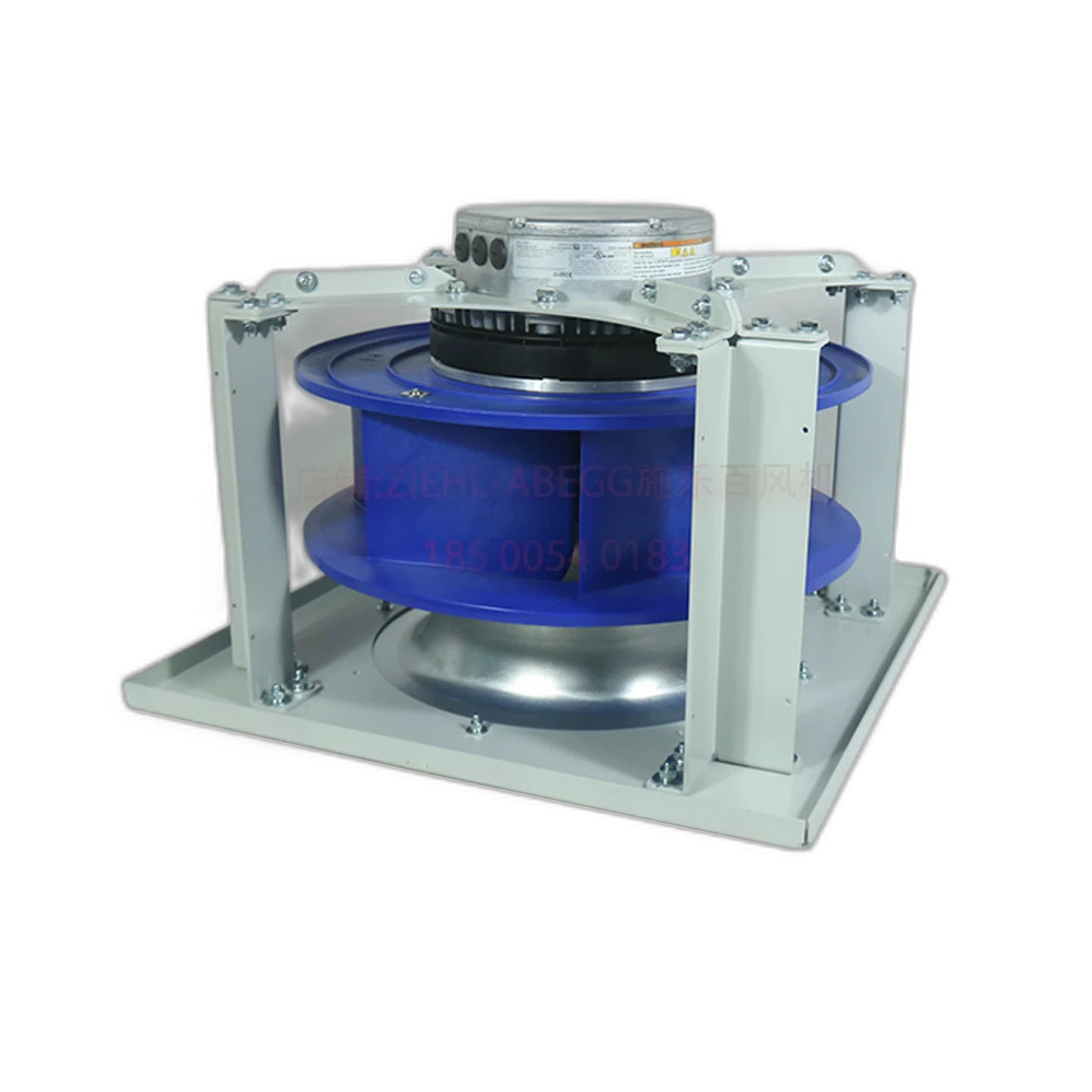 ZIEHL-ABEGG GR45C-ZID.GG.CR Frame-Mounted Centrifugal Fan | 3-phase 380-480