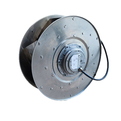 Side view of ebm-papst R4D450-AK01-01 centrifugal fan