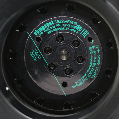 ebm-papst R2E225-AX52-05 115W 350Pa Centrifugal Fan