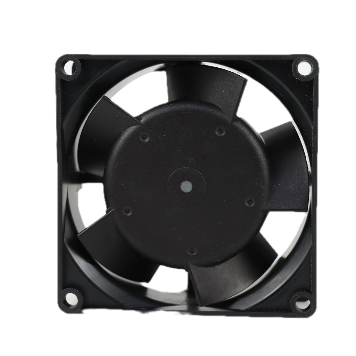 Front view of ebm-papst 8314HU compact fan