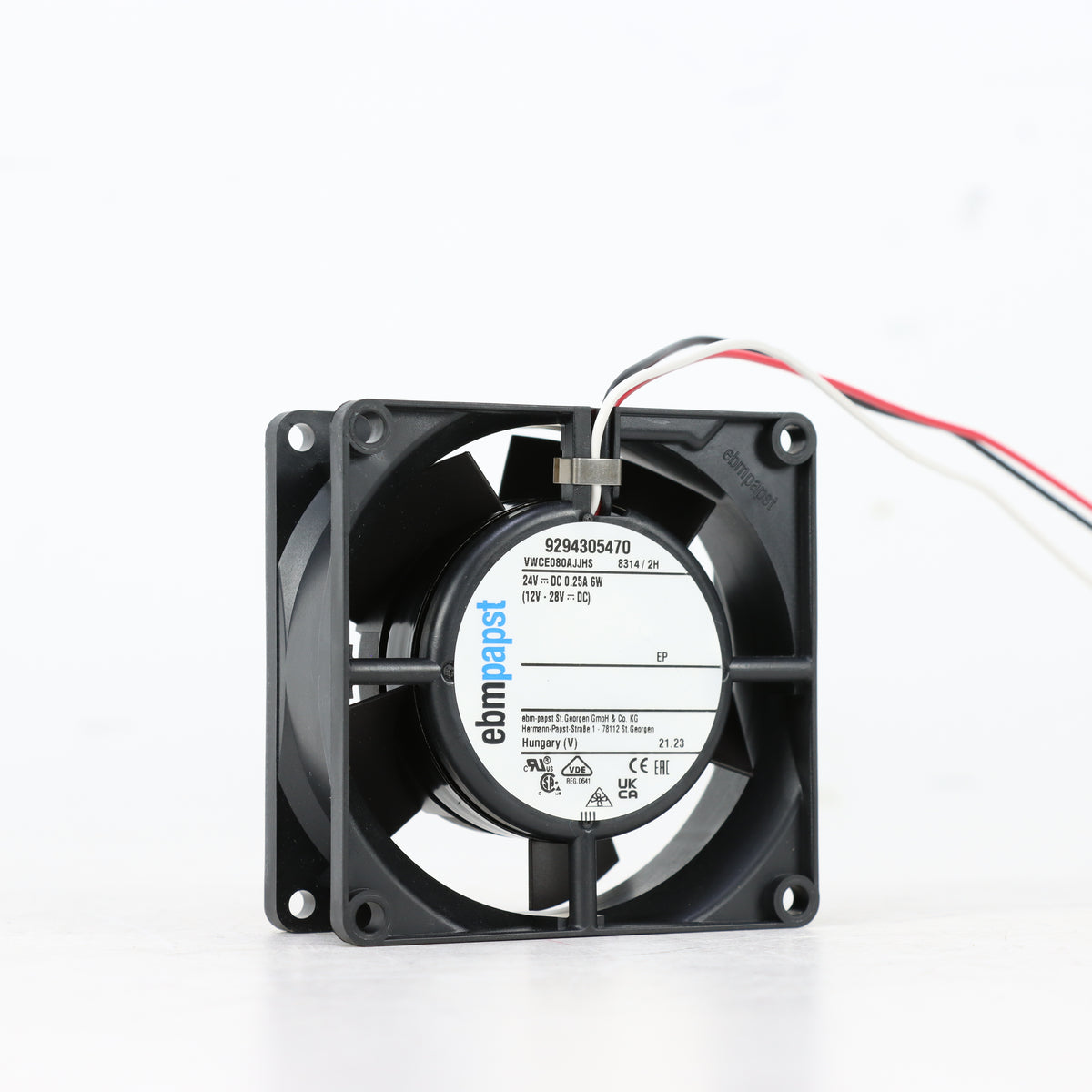 ebm-papst 8314/2H 5000RPM 6W Industrial Fan