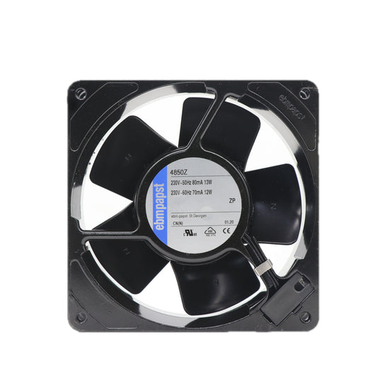 Back view of ebm-papst 4850Z compact fan