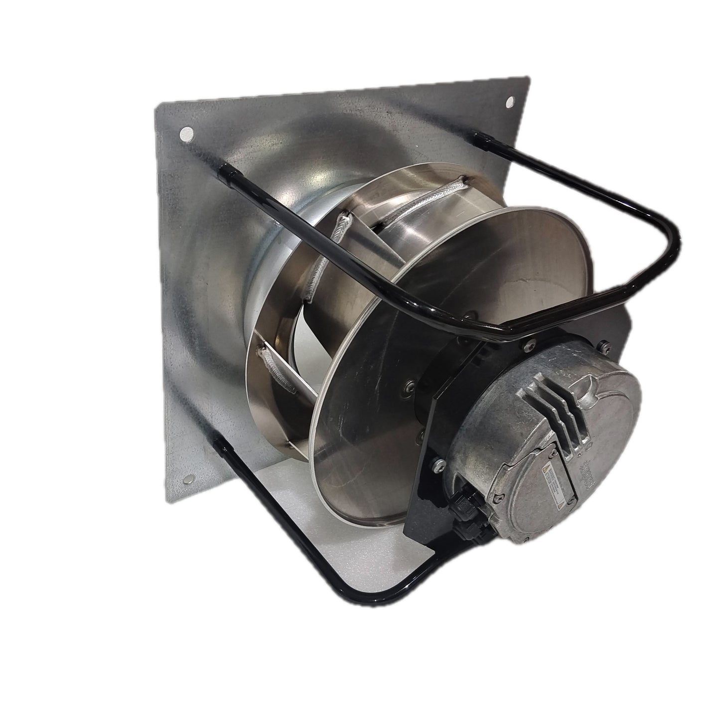 Side view of ebm-papst K3G280-AU11-C2 centrifugal fan
