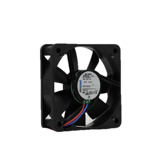 Front view of ebm-papst 612F compact fan