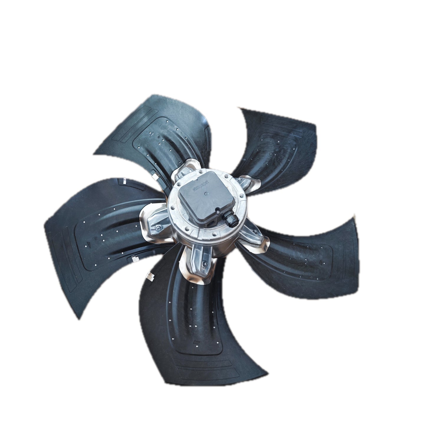 Front view of ebm-papst A6D800-AE05-03 axial fan