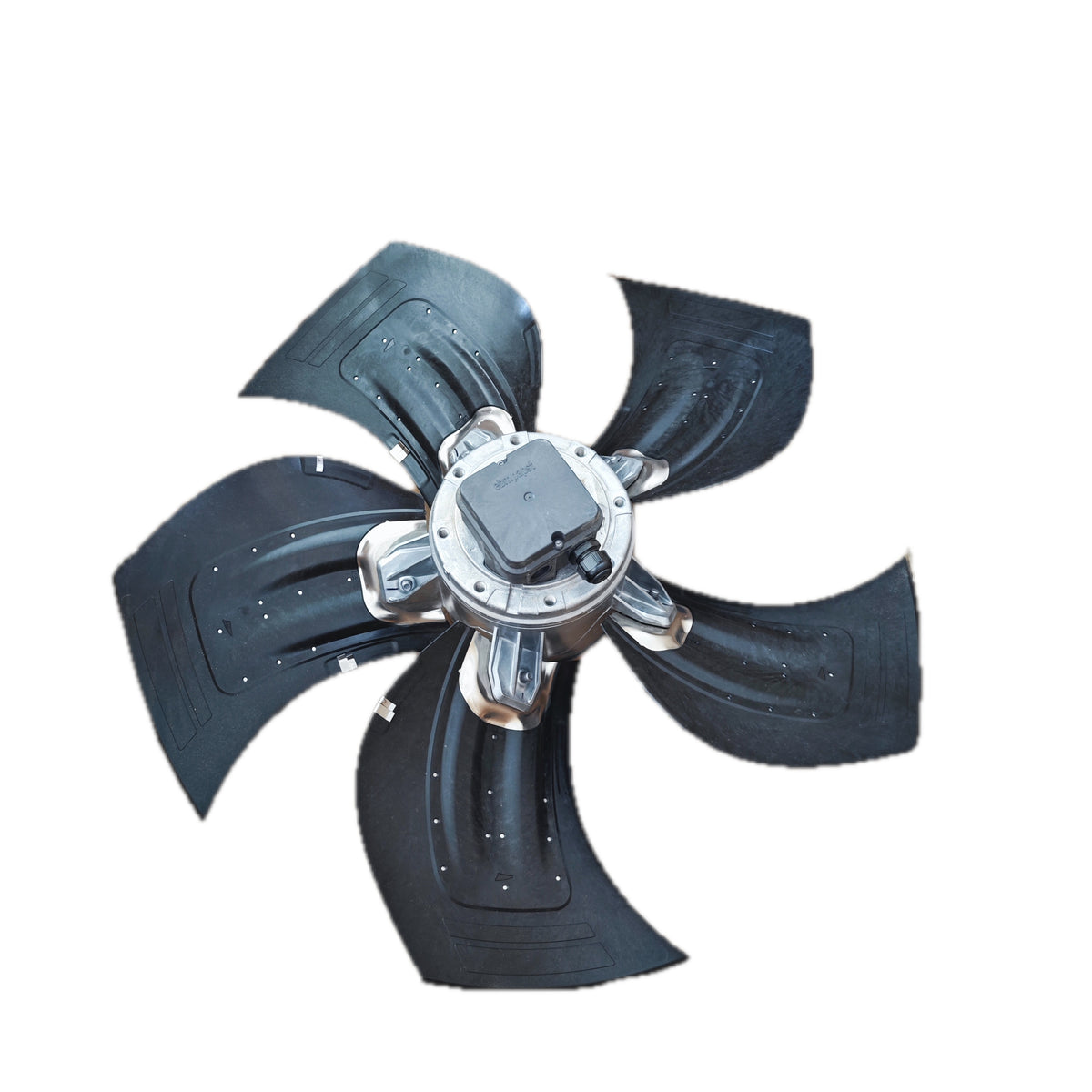Front view of ebm-papst A6D800-AE05-03 axial fan