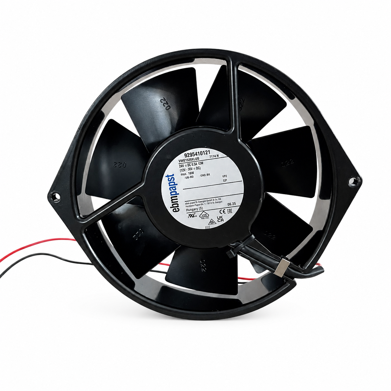 ebm-papst 172*150*38mm 7114N Compact Fan 308m³/h