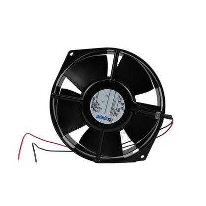 Front view of ebm-papst 7214N compact fan