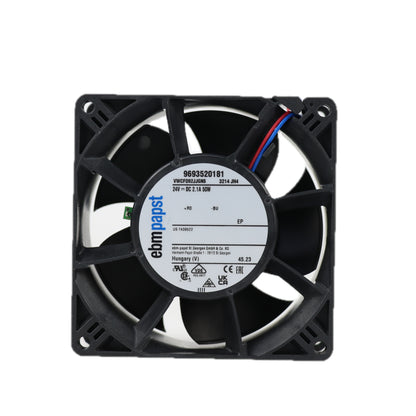 Back view of ebm-papst 3214JH4 compact fan