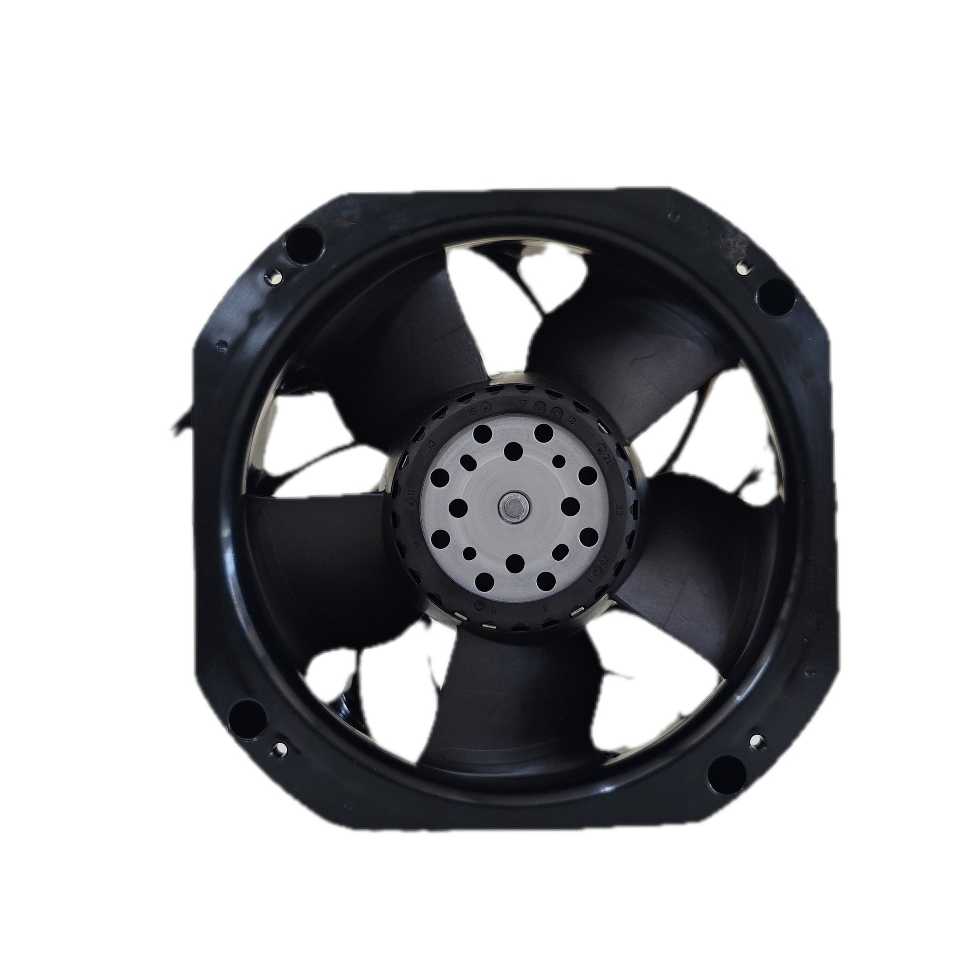 Front view of ebm-papst 8317083176-VWLH200CKLXS axial fan