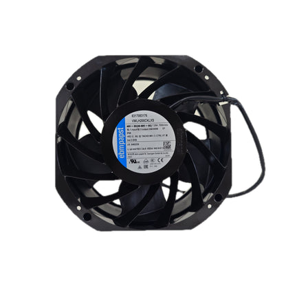 Back view of ebm-papst 8317083176-VWLH200CKLXS axial fan