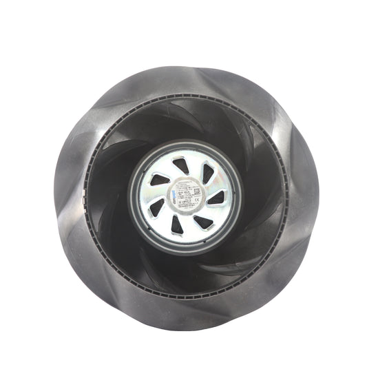 Front view of ebm-papst 8317082558 VBS0225RSLFS centrifugal fan