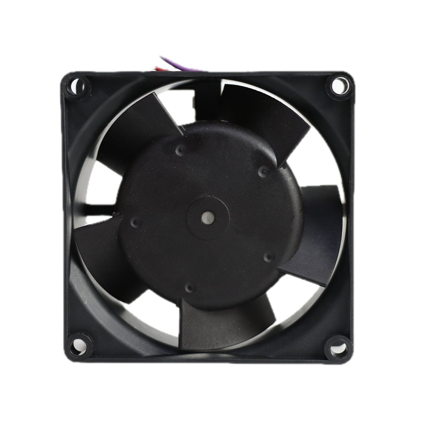 Front view of ebm-papst 8314/17T compact fan