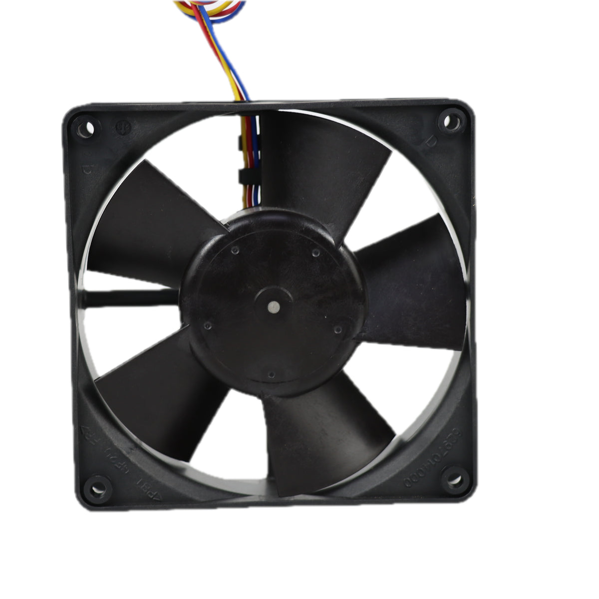 Front view of ebm-papst 4312/12M compact fan