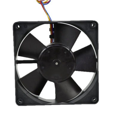 Front view of ebm-papst 4312/12M compact fan