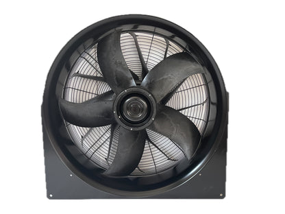 Front view of ebm-papst W3G910-LU25-03/F01 axial fan