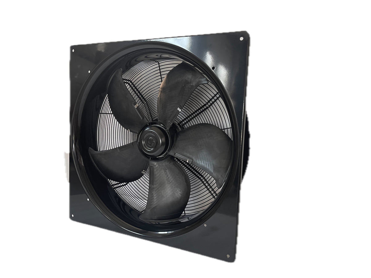 Front view of ebm-papst W3G630-NR63-01 axial fan