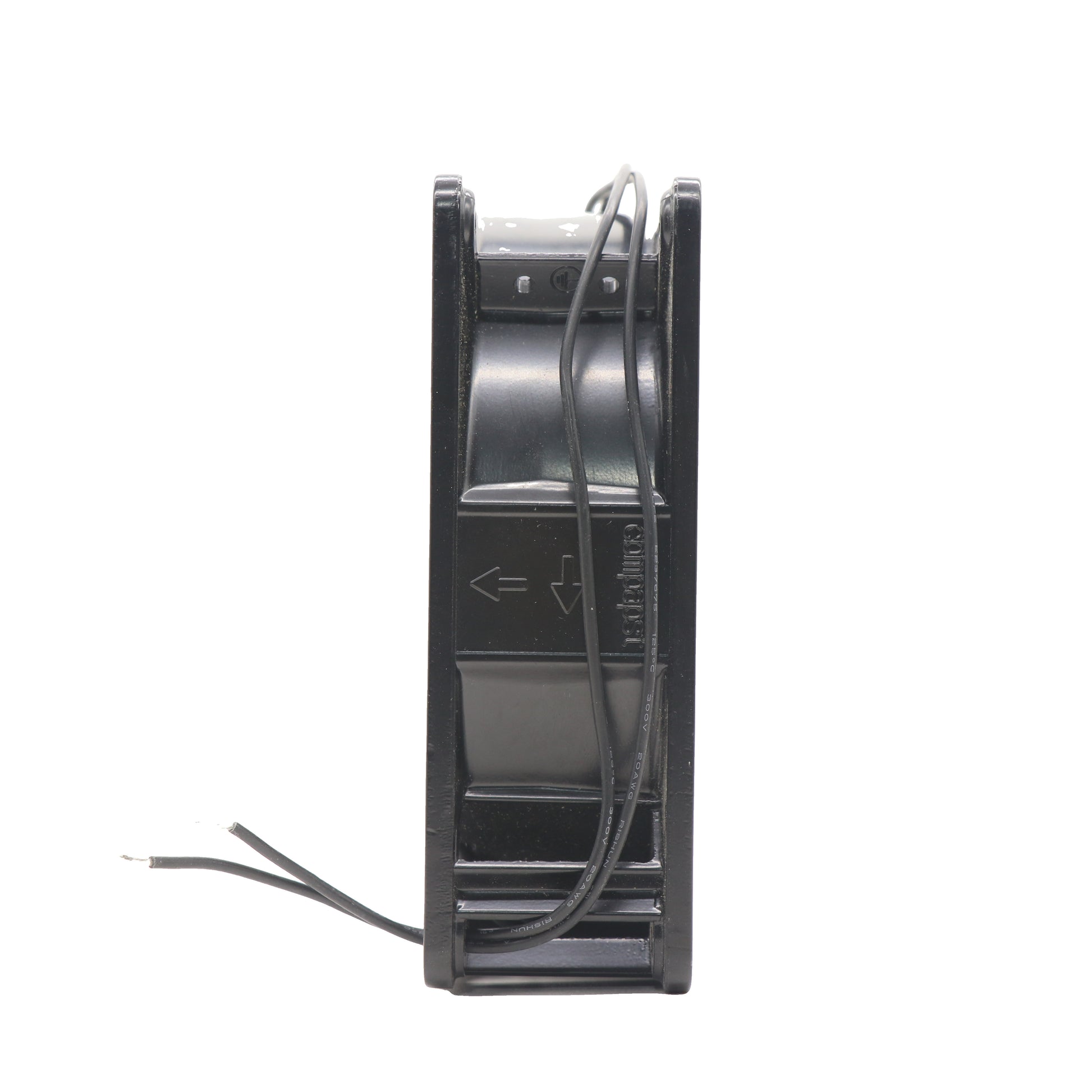 Side view of ebm-papst 9656 compact fan