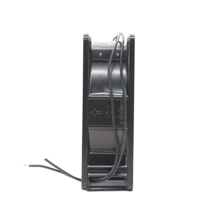 Side view of ebm-papst 9656 compact fan