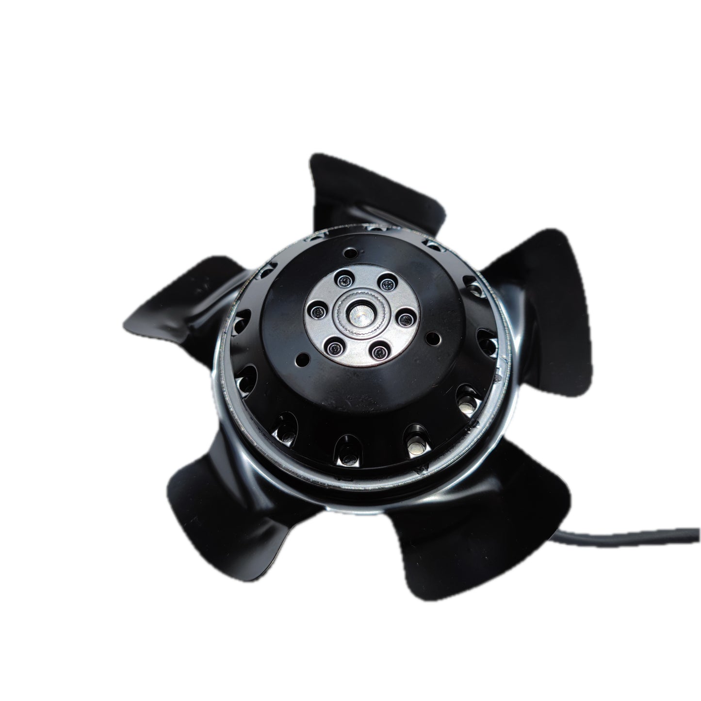 Front view of ebm-papst A2D160-AA22-05 axial fan