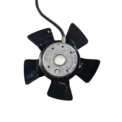 Front view of ebm-papst A2D200-AA02-33 axial fan
