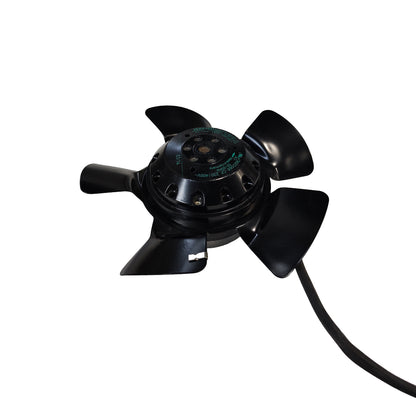 Side view of ebm-papst A2D200-AA02-33 axial fan