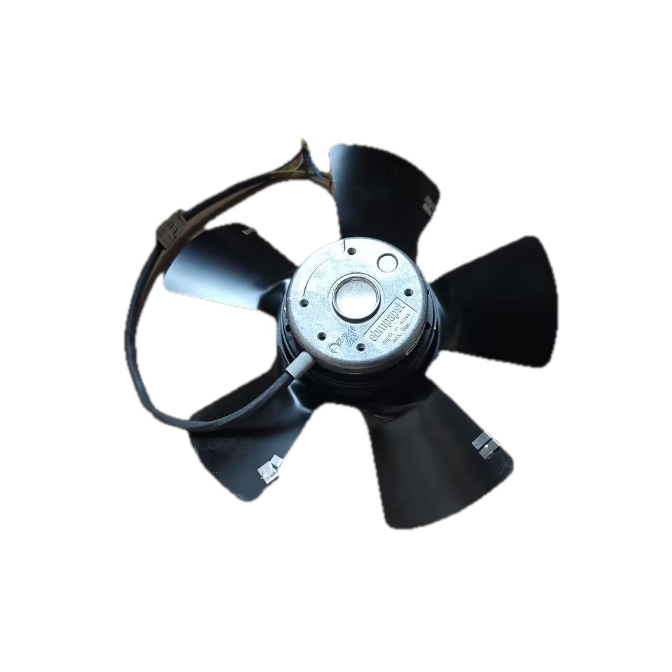 Front view of ebm-papst A2D250-AA02-02 axial fan