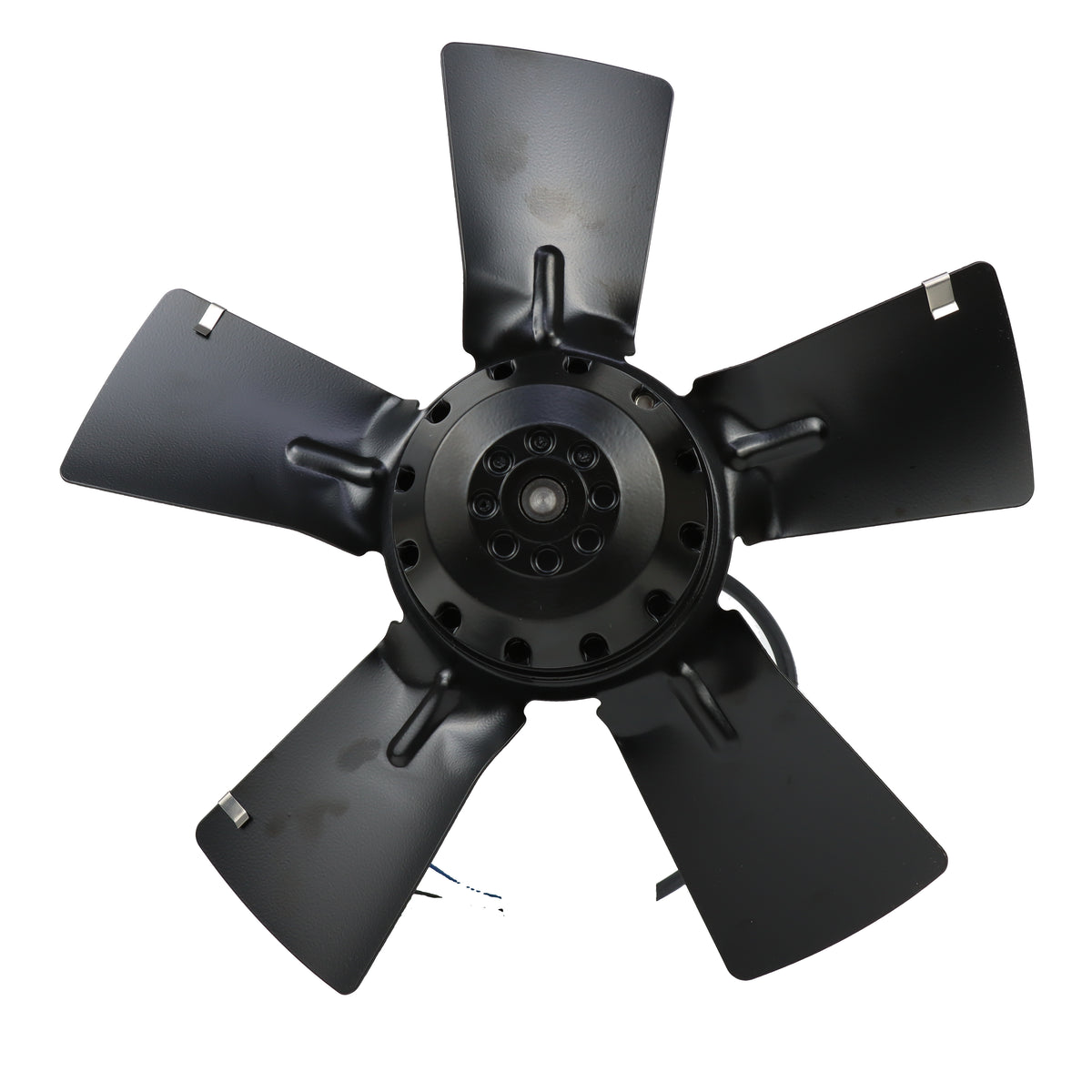 Front view of ebm-papst A2D300-AD20-49 axial fan