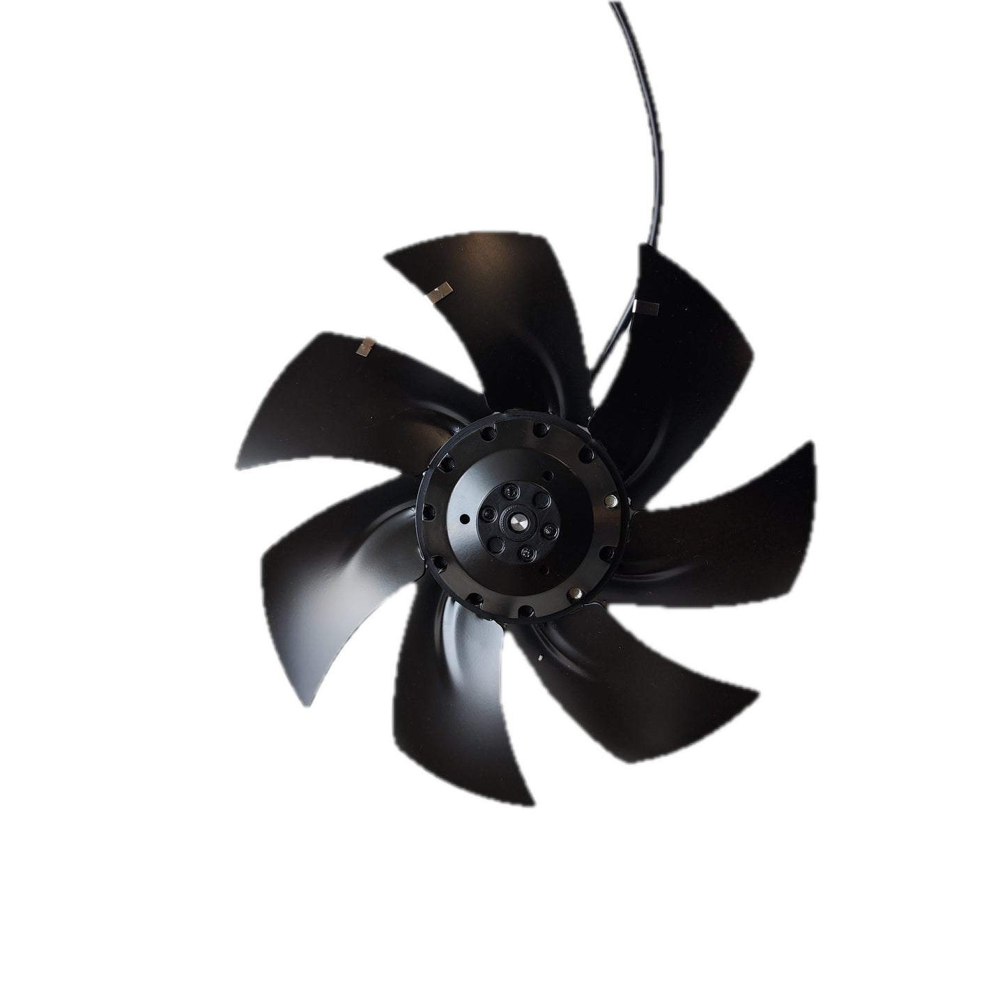 Front view of ebm-papst A2E250-AL06-01 axial fan