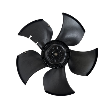 Front view of ebm-papst A4E420-AU03-01 axial fan