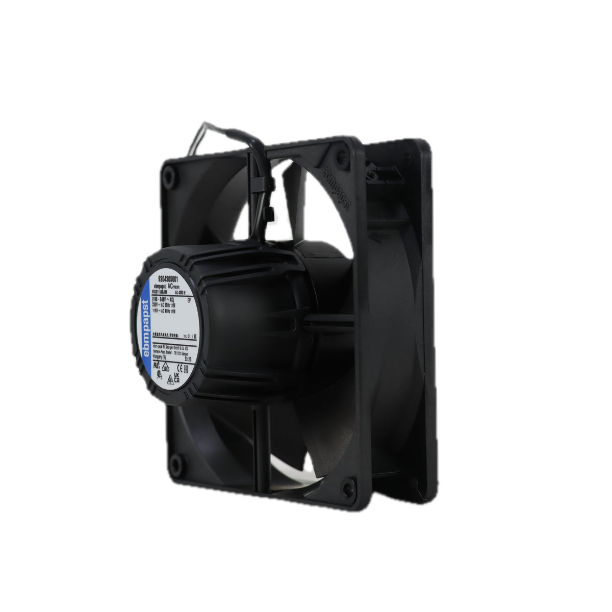 Side view of ebm-papst AC 4300H industrial fan