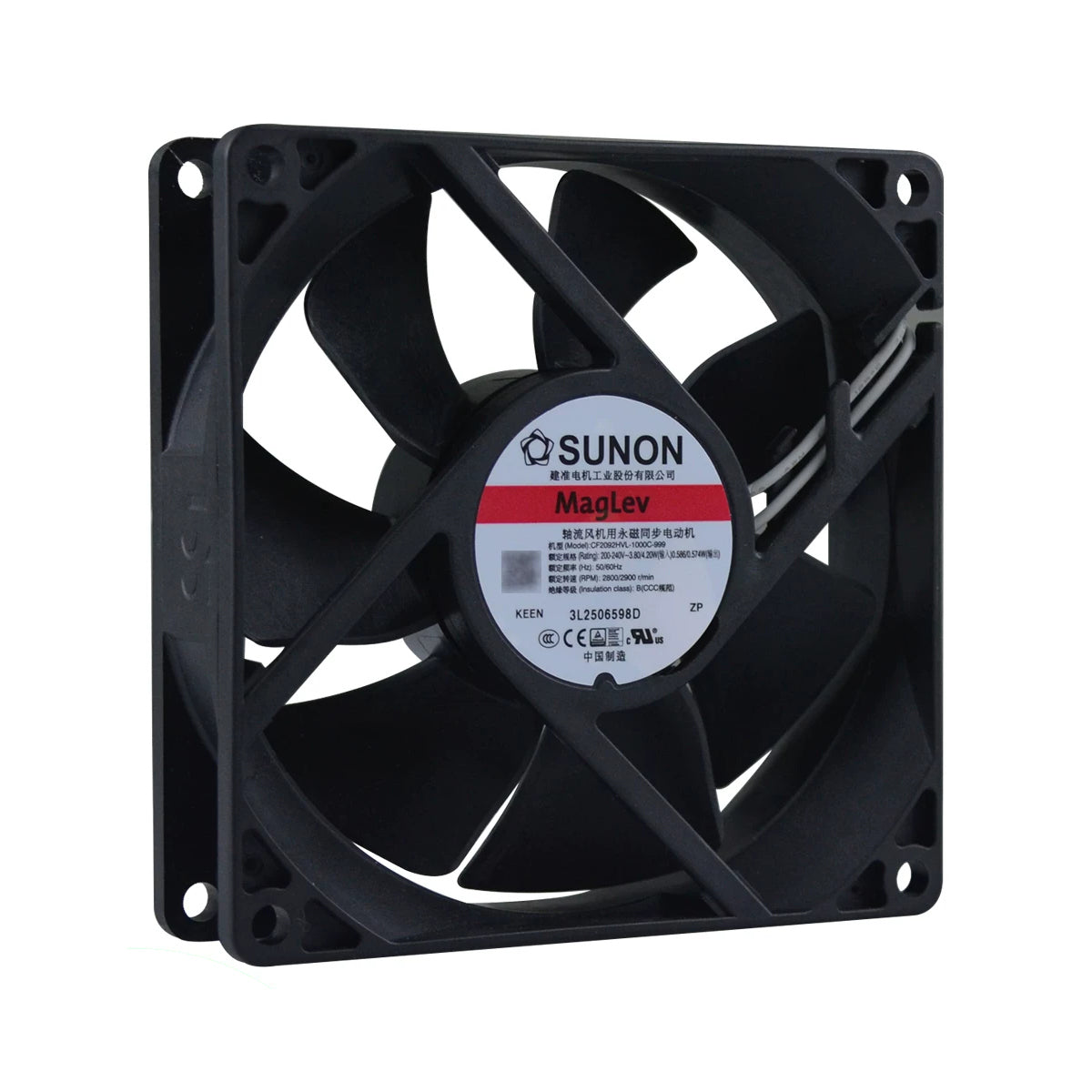 SUNON 220V AC CF2092HVL-1000C-999 Axial Fan 92*92*25mm product image