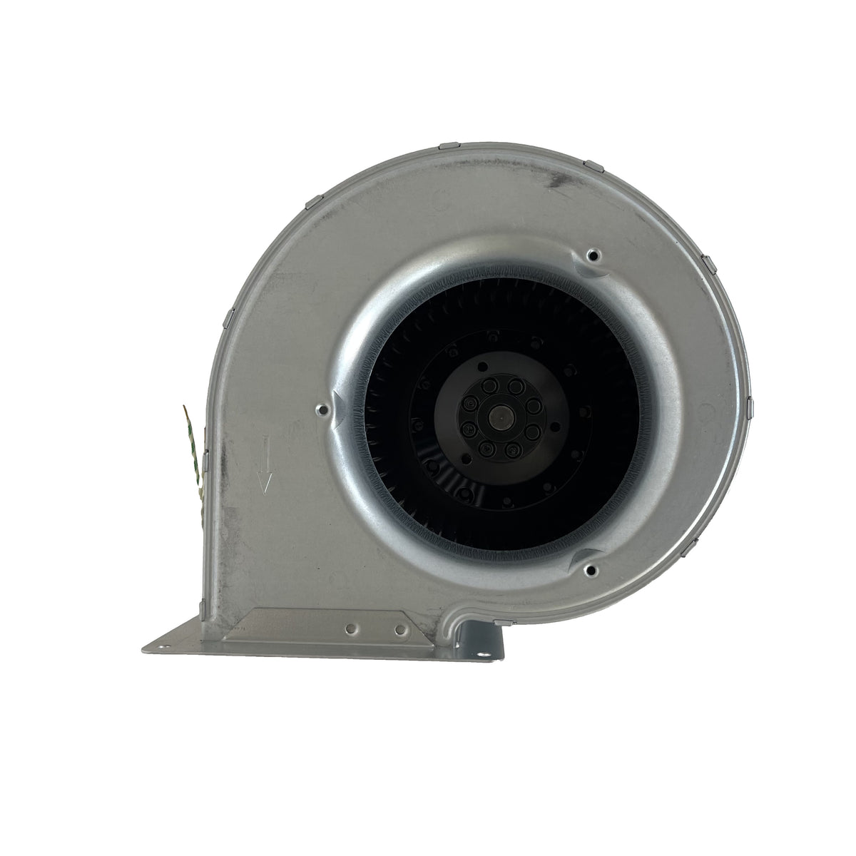 Front view of ebm-papst D2D146-AA24-23 centrifugal fan