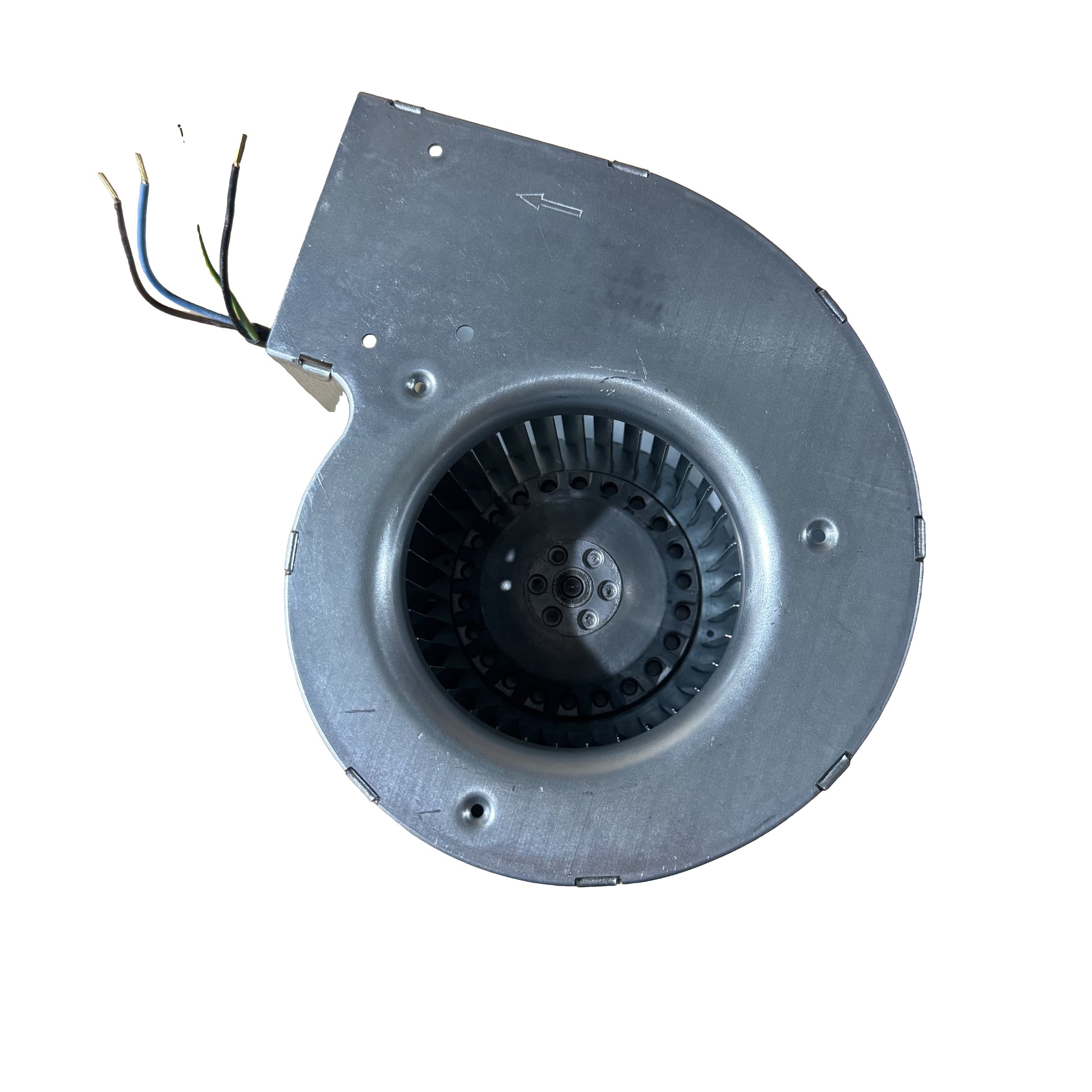 Front view of ebm-papst D2E097-BI56-02 centrifugal fan