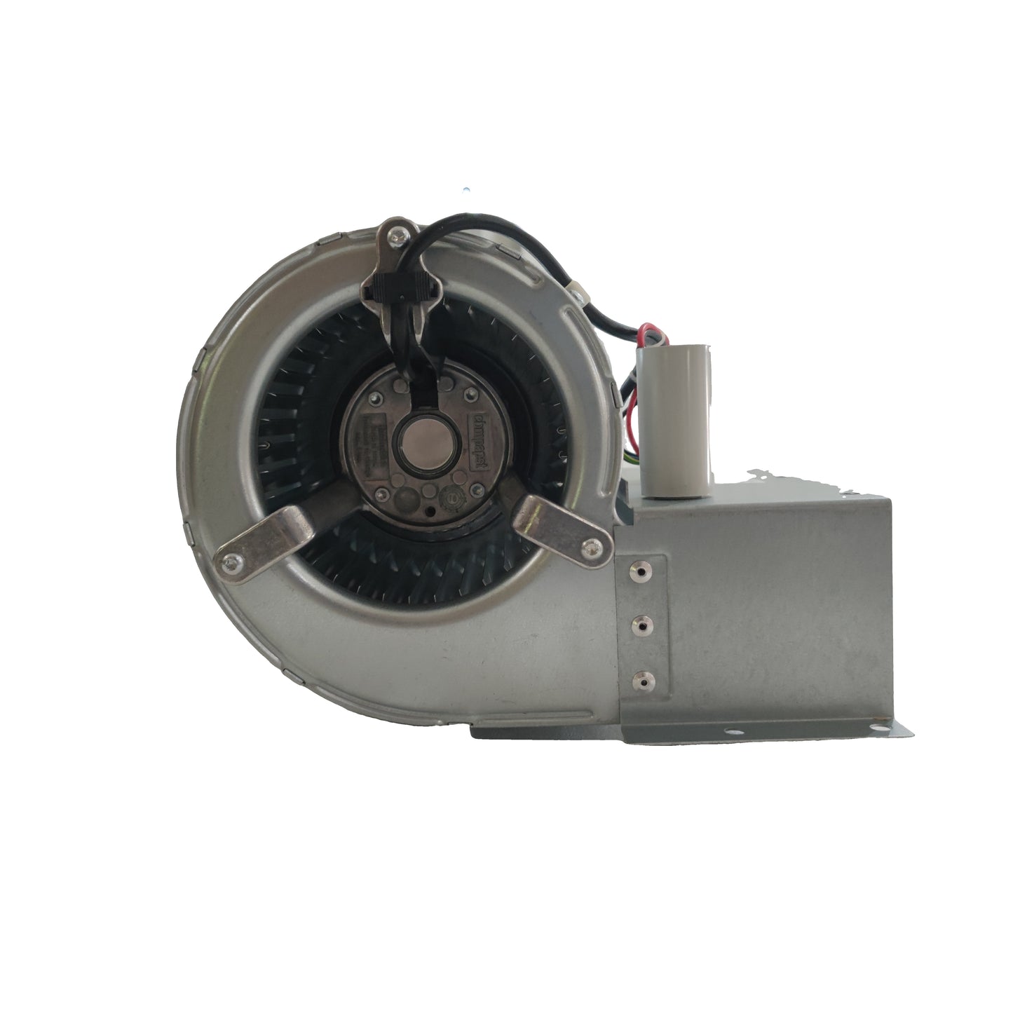 Front view of ebm-papst D2E133-AM47-01/A01 centrifugal fan