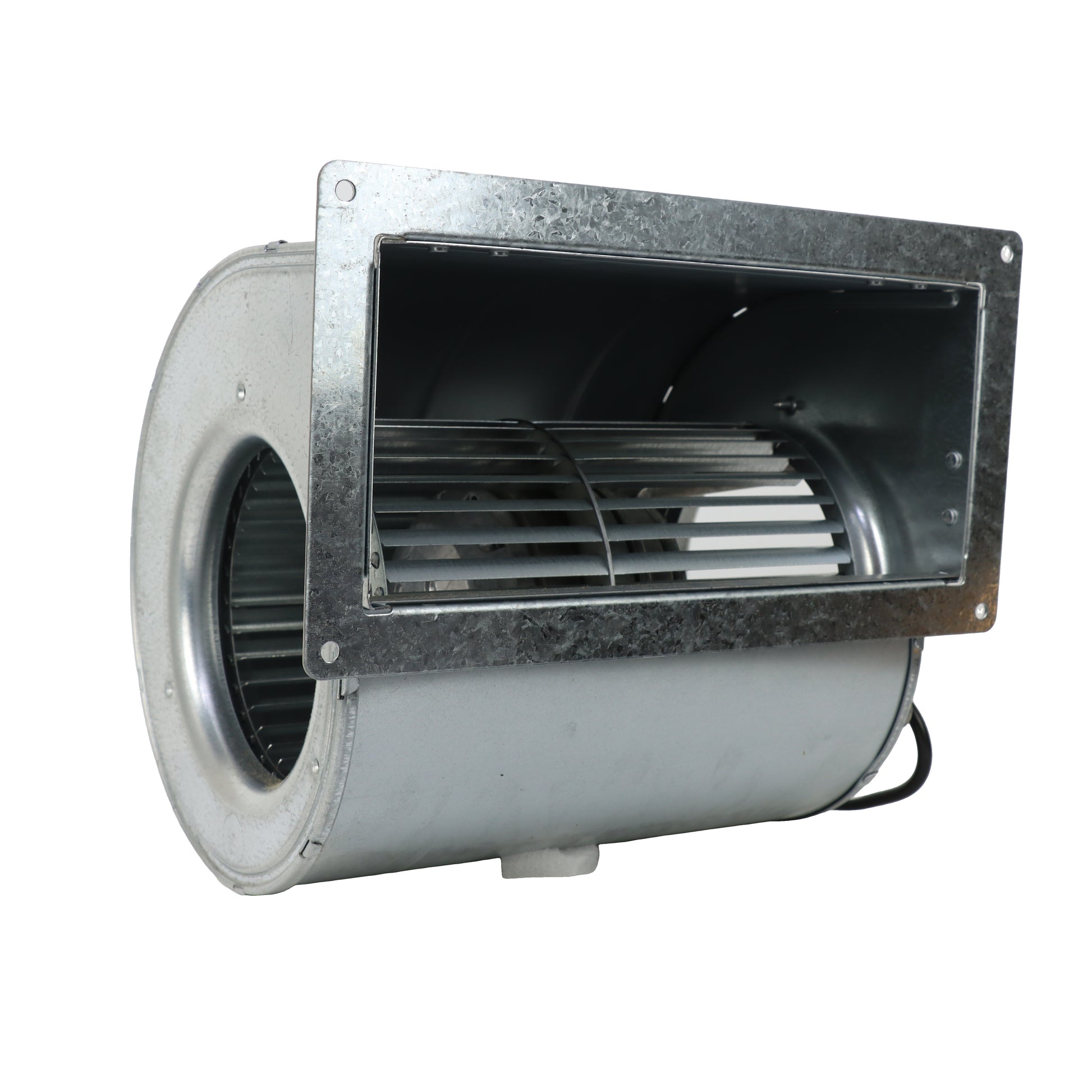 Side view of ebm-papst D2E133-DM47-23 centrifugal fan