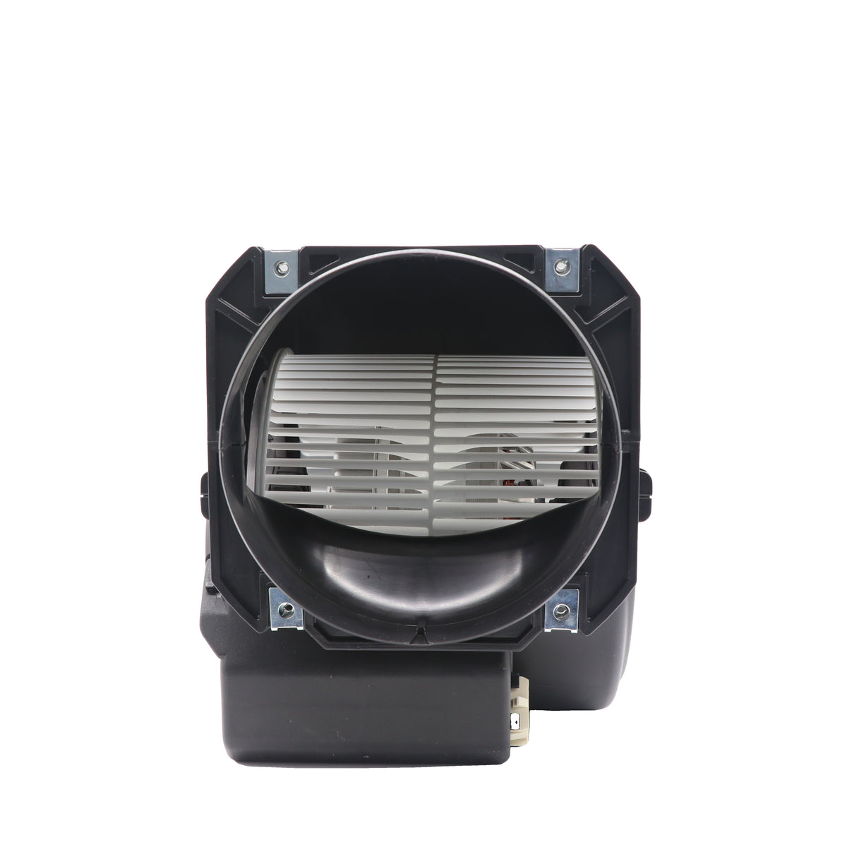 Front view of ebm-papst D2E146-HS97-03 centrifugal fan