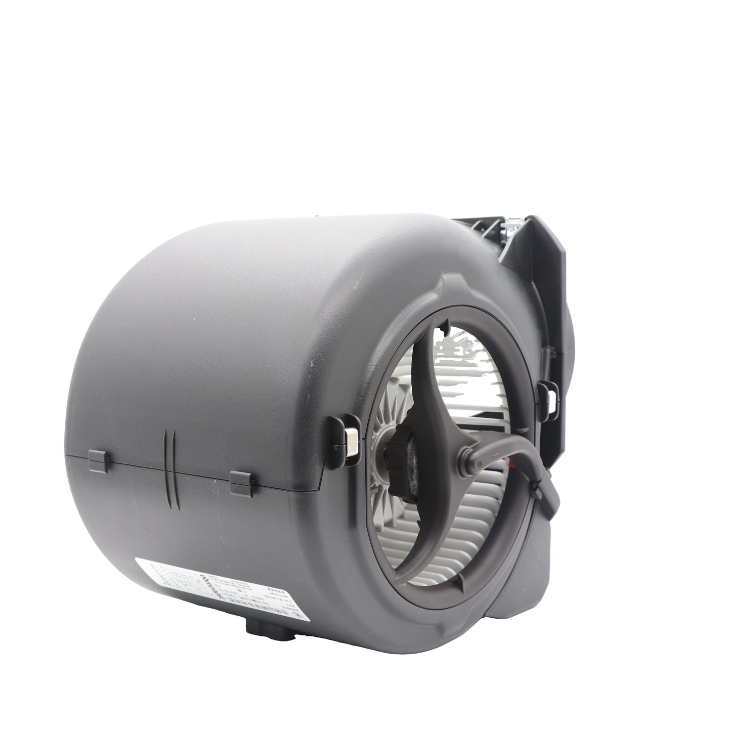 Side view of ebm-papst D2E146-HS97-03 centrifugal fan