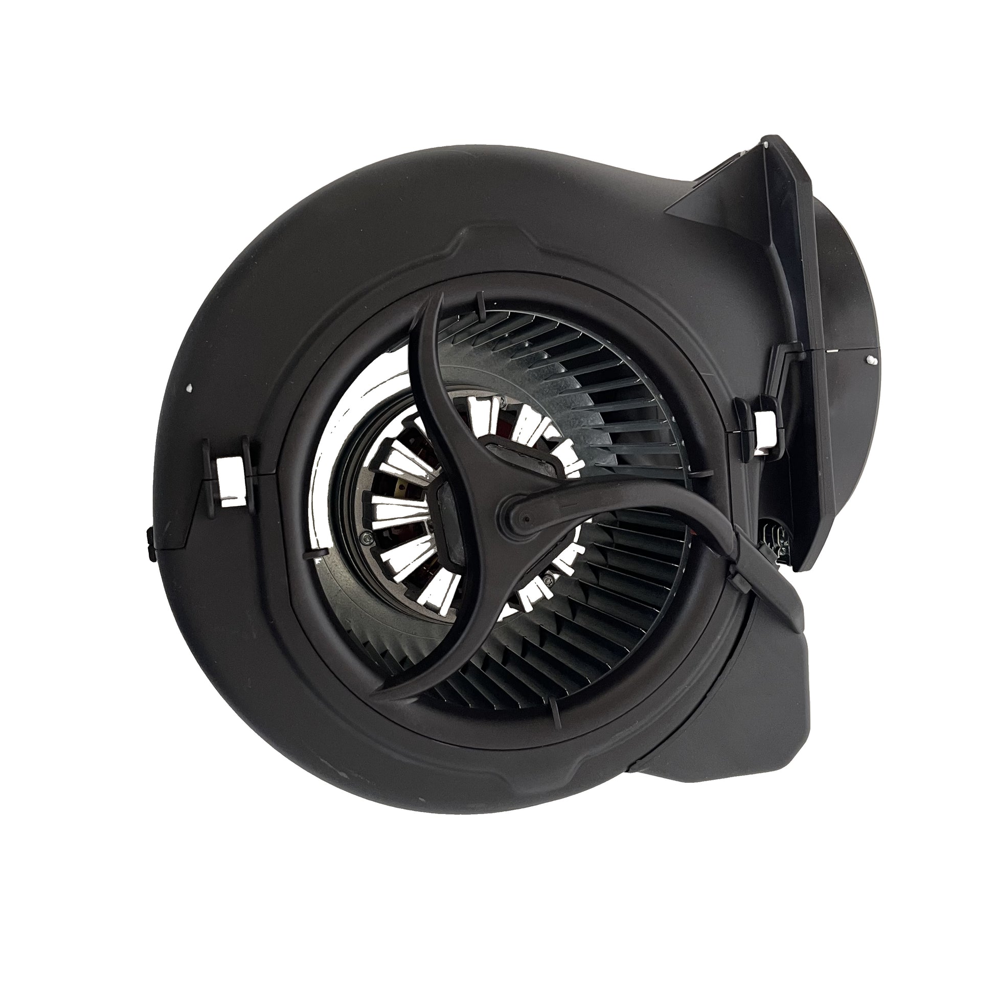 Front view of ebm-papst D2E146-HT67-31 centrifugal fan