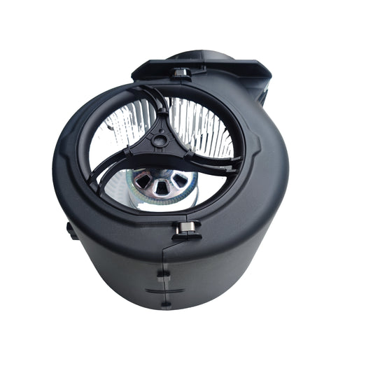 Front view of ebm-papst D3G146-8317078671 centrifugal fan
