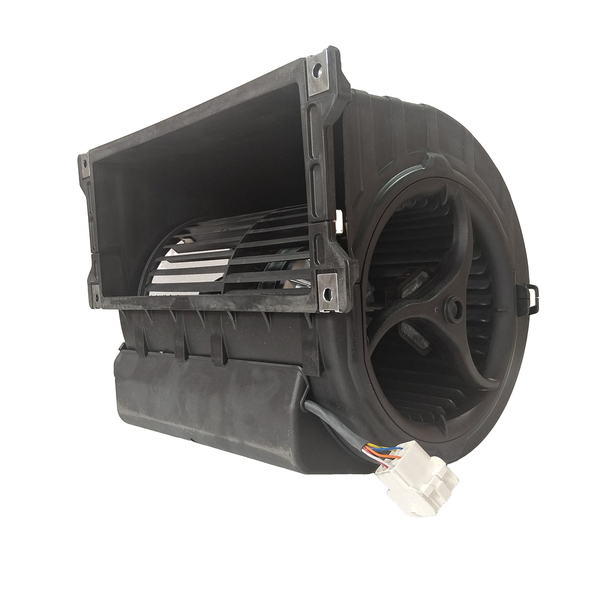Front view of ebm-papst D4E146-LV19-14 centrifugal fan