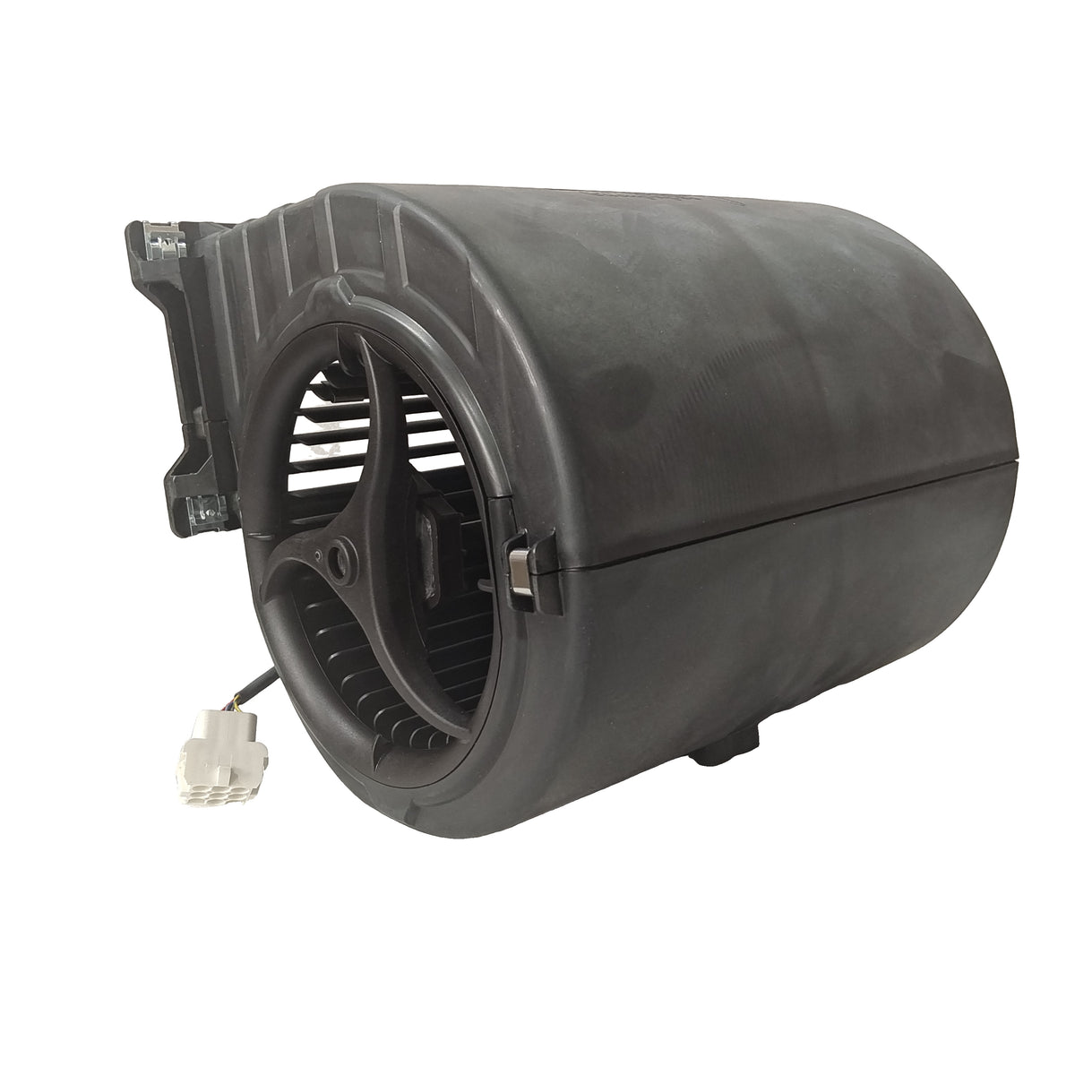 Side view of ebm-papst D4E146-LV19-14 centrifugal fan