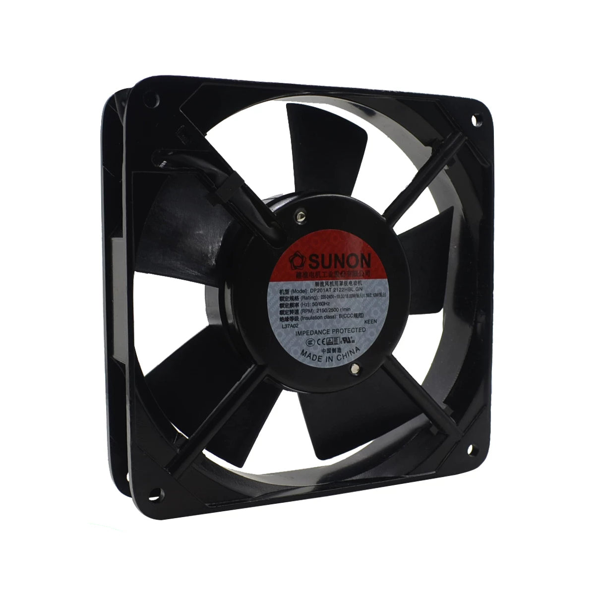 SUNON 220V AC DP201AT-2122HBL.GN Axial Fan 120*120*25mm product image